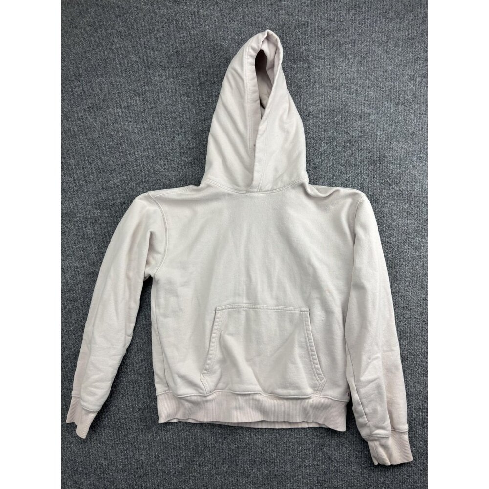 TNA Sweatfleece Terry Fleece Hoodie Sweatshirt Womens Small Pink Pullover